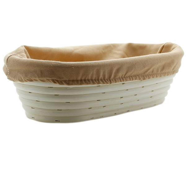 Koszyk rattan do wyrastania chleba owalny 32cm