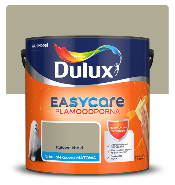 Farba Easycare Stylowe khaki 2,5L Dulux