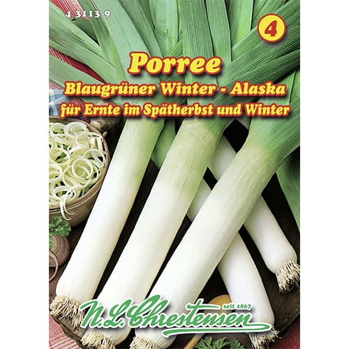 1 szt, Porree Blaugrüner Winter-Alaska - Samen: Ilość w opakowaniu: 1 Stück