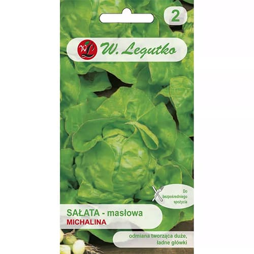 1 szt, Kopfsalat Michalina - Samen: Ilość w opakowaniu: 1 g