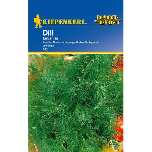 1 szt, Dill Einjährig - Samen: Ilość w opakowaniu: 1 Stück