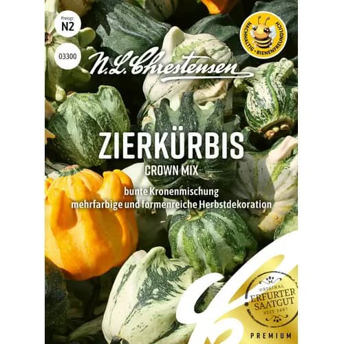 1 szt, Zierkürbis Crown Mischung - Samen: Ilość w opakowaniu: 1 Stück