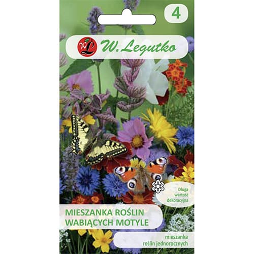 1 szt, Pflanzenmischung für Schmetterlinge - Samen: Ilość w opakowaniu: 1 g