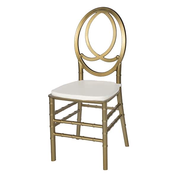 Krzesło weselne Phoenix - kolor złoty