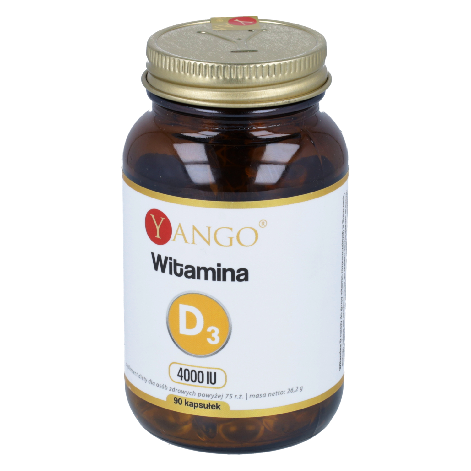 Yango witamina d3 4000 iu, 90 kapsułek