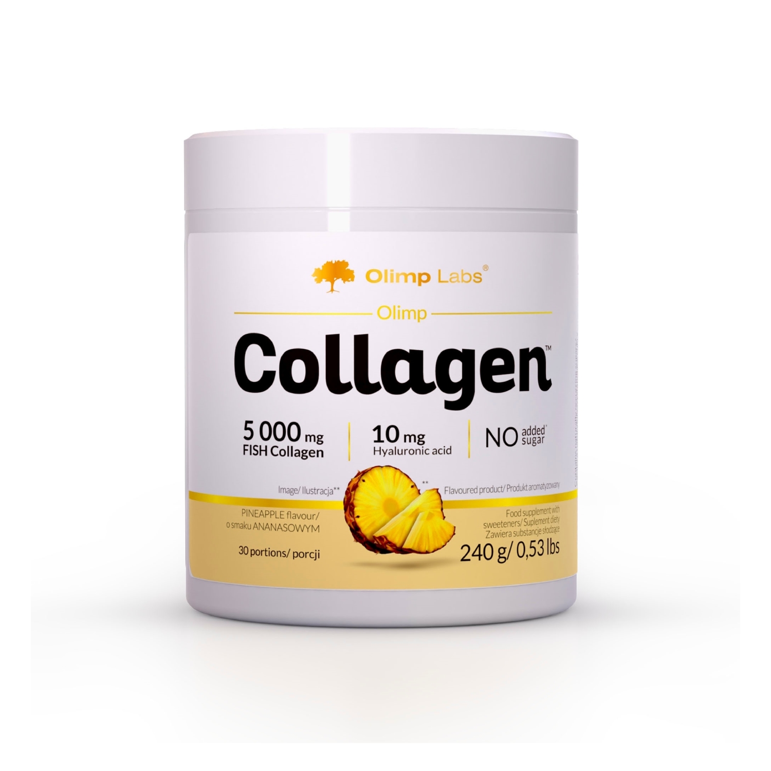 Olimp labs collagen, smak ananasowy, 240 g