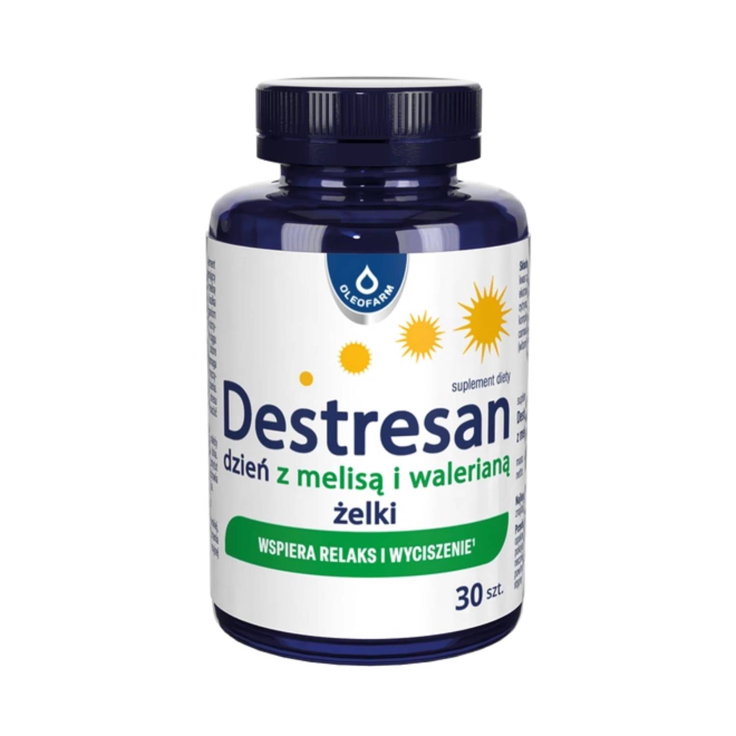 Destresan dzień z melisą i walerianą, 30 żelek