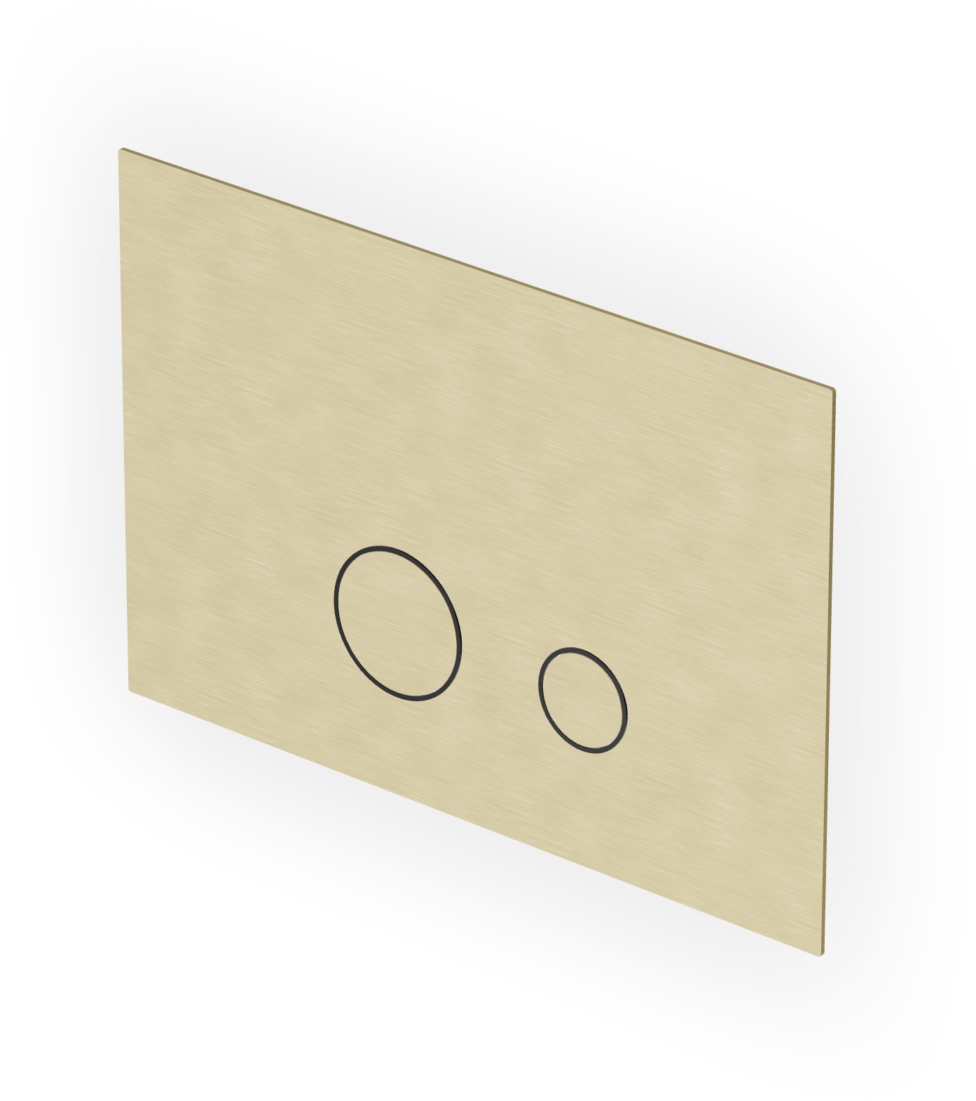 Zucchetti Helm przycisk spłukujący do WC złoty Z95340.XP31