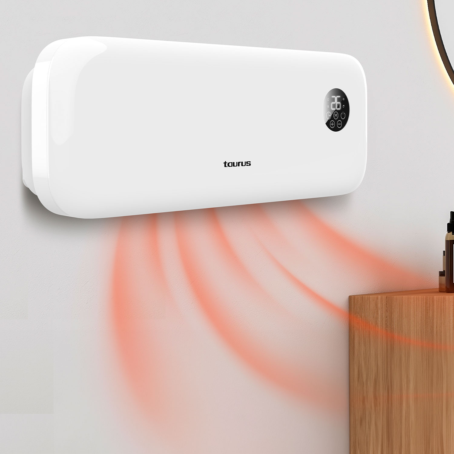 Taurus Agadir 2000 termowentylator ścienny biały 935090000