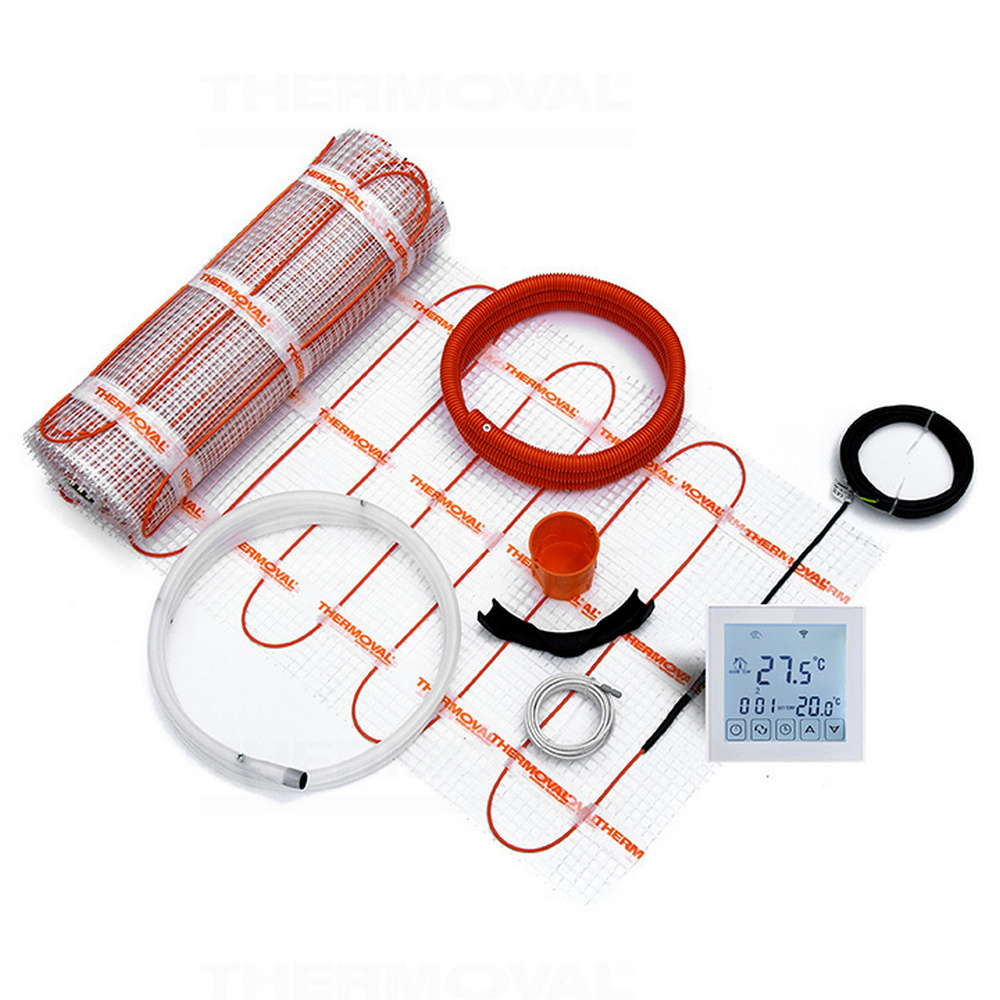 Thermoval TV TO mata grzewcza z termoregulatorem 3 m2 170 W/m2