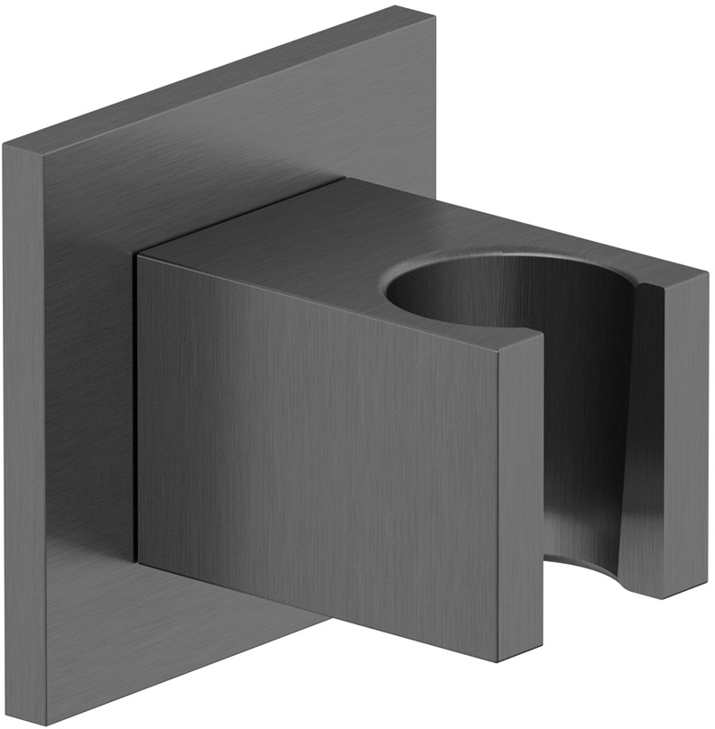 Kludi A-QA uchwyt prysznicowy czarny szczotkowany 65559N2-00