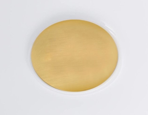 Balneo Parma pokrywa korka i przelewu złoty szczotkowany J1010031010-2