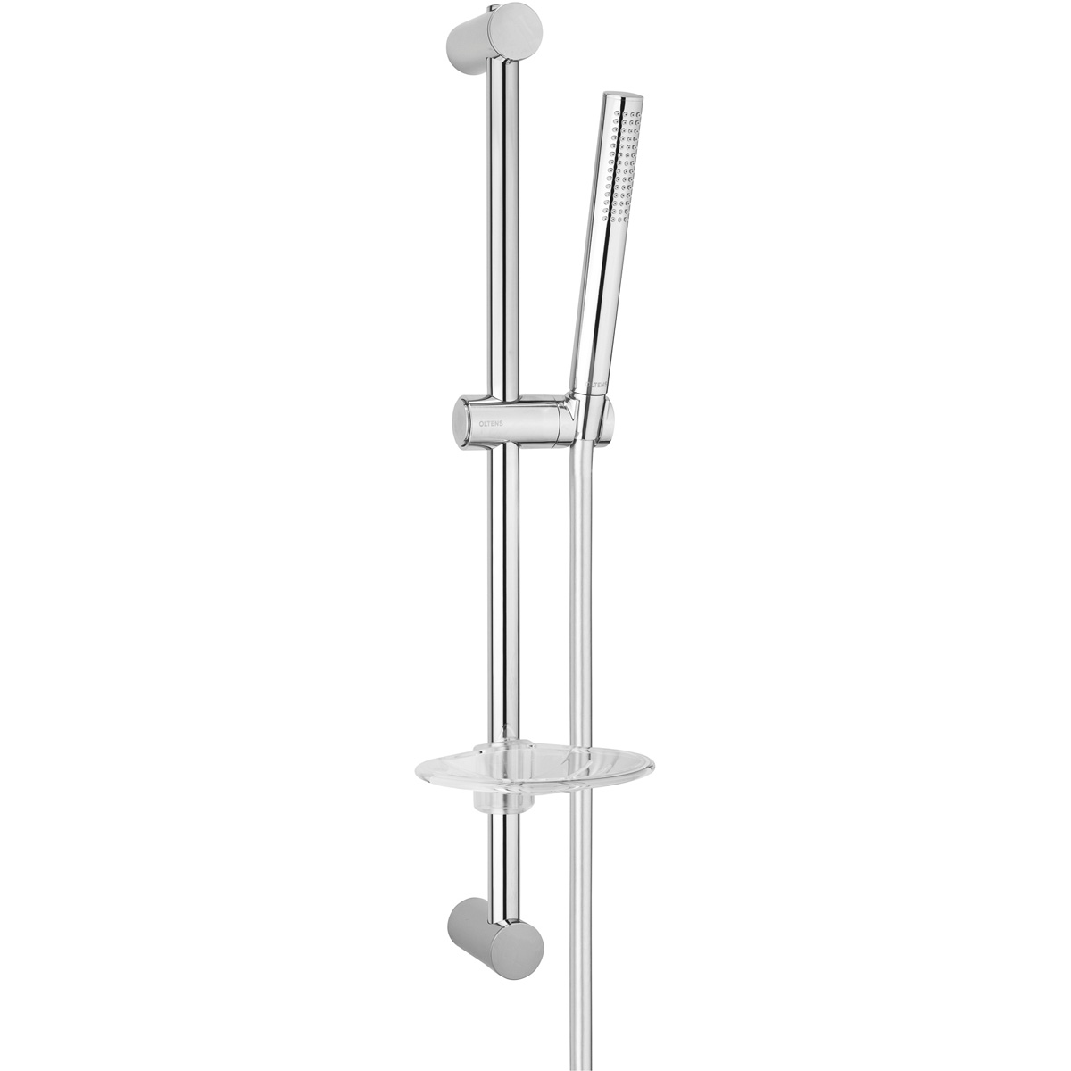 Oltens Ume Alling 60 zestaw prysznicowy z mydelniczką chrom 36006100 - Wysyłka w 24h