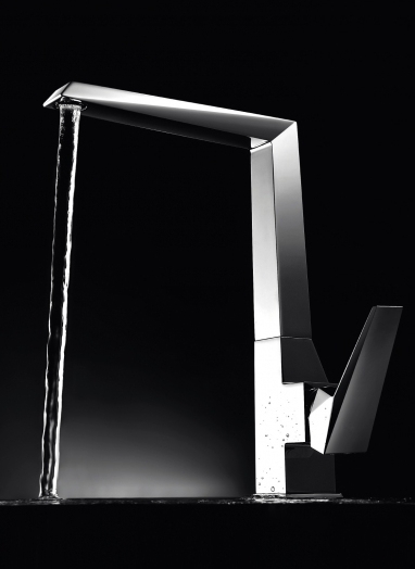 Art Platino Rok bateria kuchenna z obrotową wylewką chrom