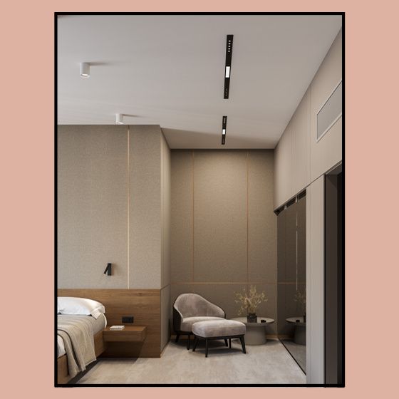 Aqform Mixline lampa do zabudowy 1x28W czarna struktura 30226-M940-W3-00-12