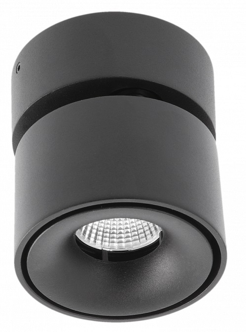 GTV Bianco lampa podsufitowa 1x8 W czarna LD-BNCC8WOC-NB