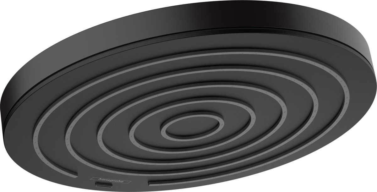 Hansgrohe Pulsify deszczownica 26 cm okrągła EcoSmart czarny mat 24141670