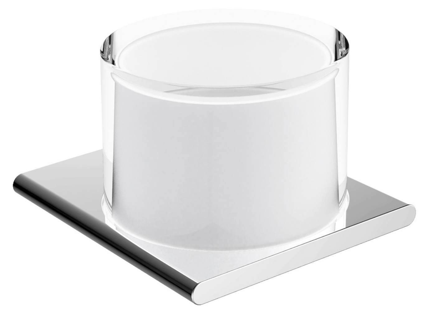 Keuco Edition 400 dozownik do mydła 150 ml ścienny szkło/chrom 11552019000