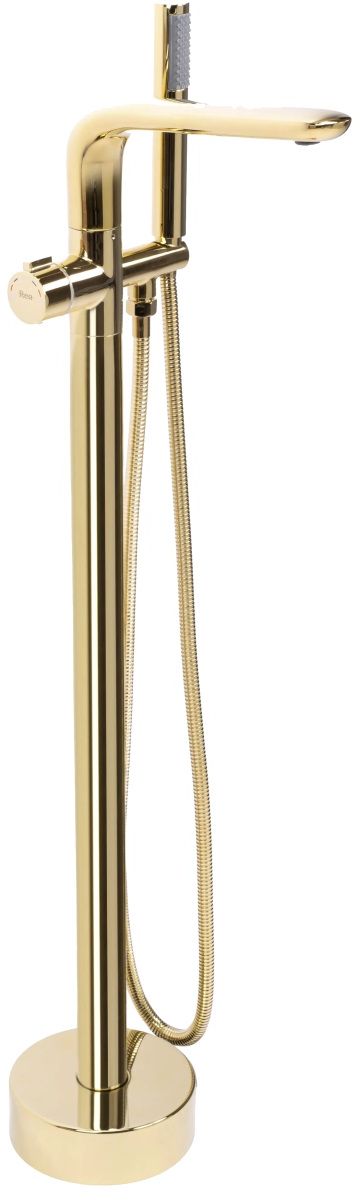 Rea Clark bateria wannowo-prysznicowa wolnostojąca złota REA-B5302