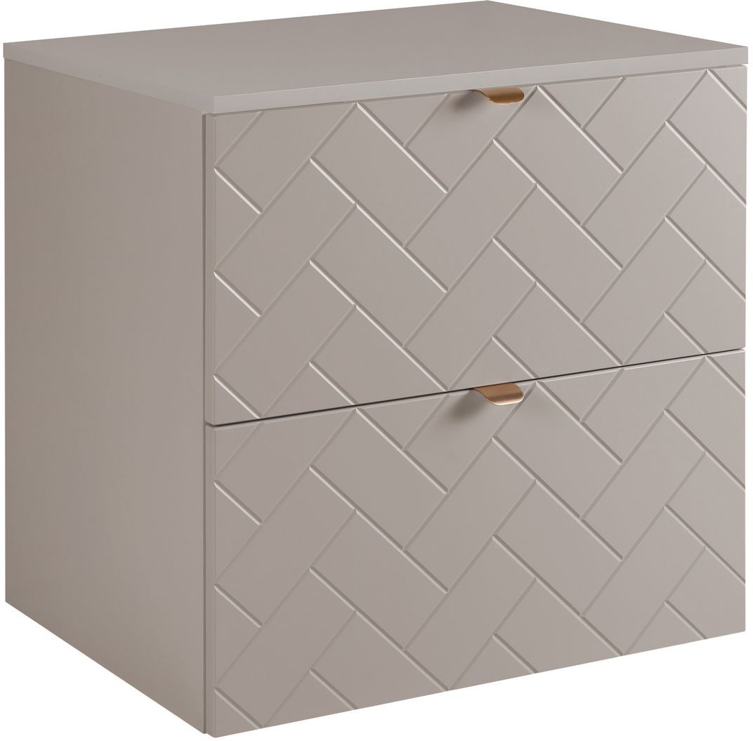 Zestaw Rodan Trend szafka 60 cm podumywalkowa z blatem kaszmir (5906154450904, 5906154451901)