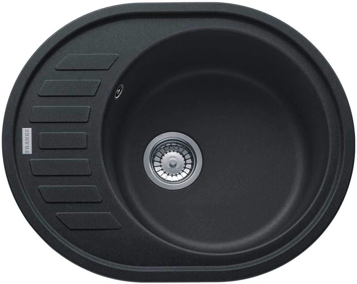 Franke Ronda ROG 611-62 zlewozmywak 62x50 cm Fragranite onyx 114.0676.334 - Wysyłka w 24h