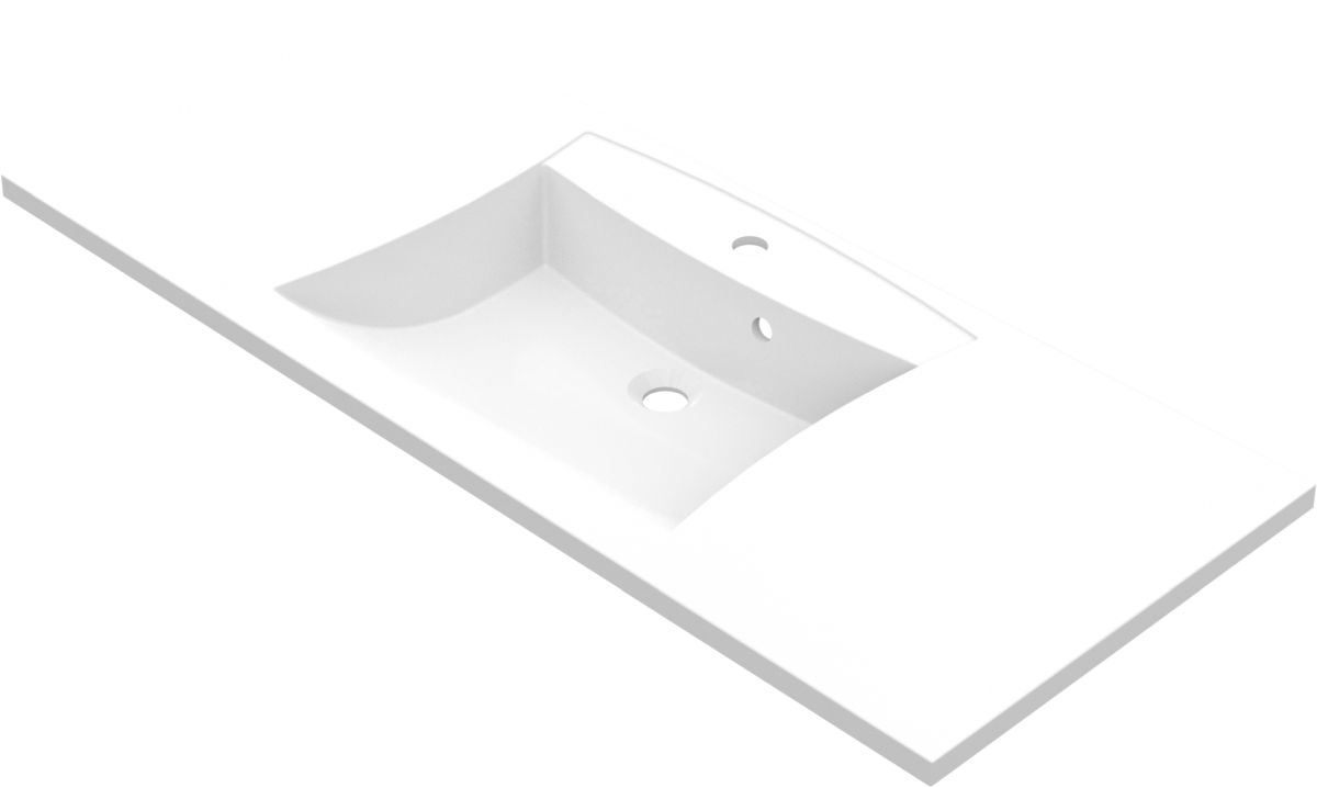 Vayer Pegasus umywalka 80x39 cm wpuszczana biała 080.039.012.3-1.0.1.X.X