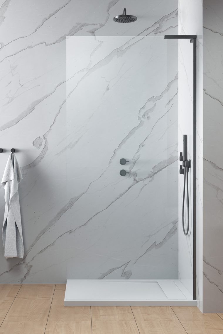 Radaway Modo SL Brushed Gunmetal II ścianka prysznicowa 70 cm gunmetal szczotkowany/szkło przezroczyste 10319074-92-01R