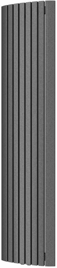 Enix Memfis (MS) grzejnik ozdobny 180x42 cm grafit strukturalny MS00420180014P081000