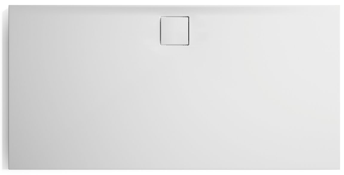 Hüppe EasyFlat 4 kąt brodzik 180x90 cm prostokątny biały mat EF0115083