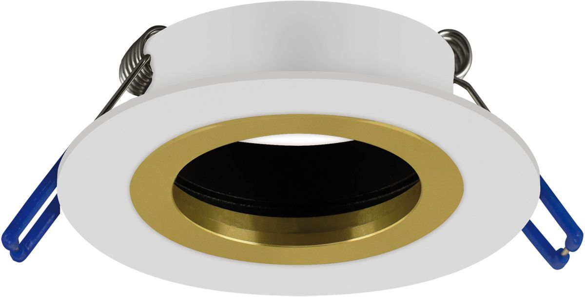 Strühm Pluto lampa do zabudowy 1x35 W biała-złota 04236