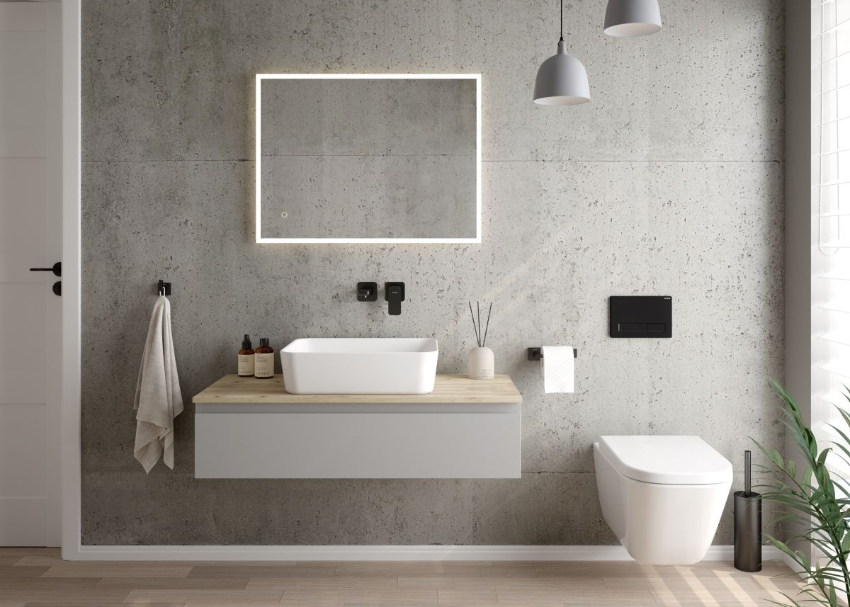 Oltens Hadsel Stille miska WC wisząca PureRim biała 42043000 - Wysyłka w 24h