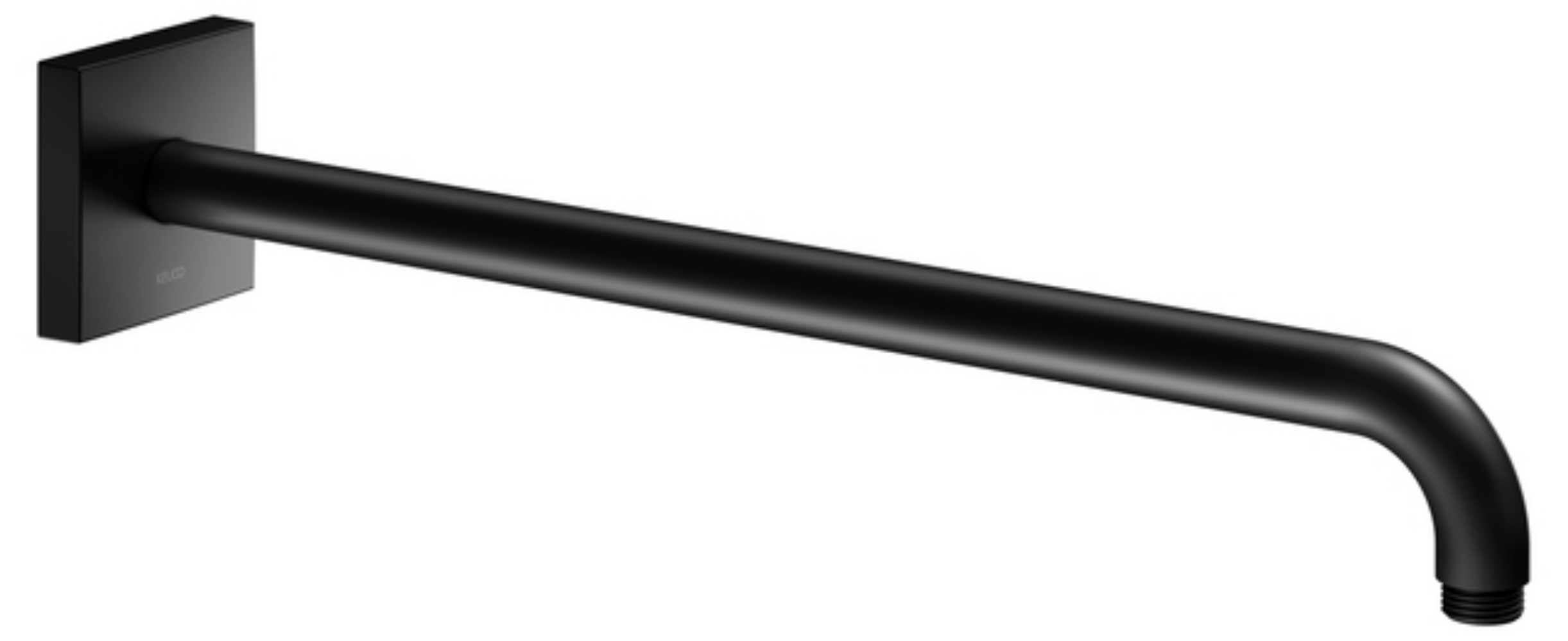 Keuco ramię deszczownicy 45 cm ścienne czarny mat 53088370402