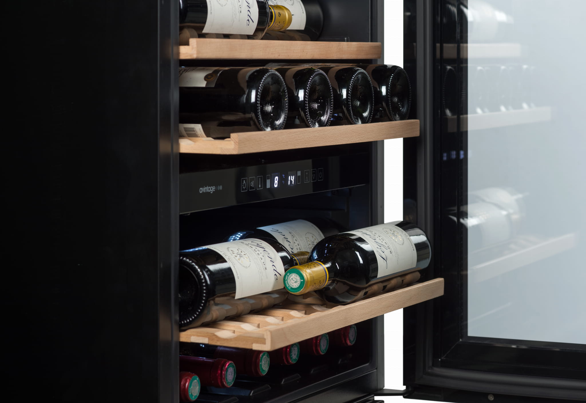 Avintage chłodziarka do wina 36 butelek do zabudowy AVI60PREMIUM