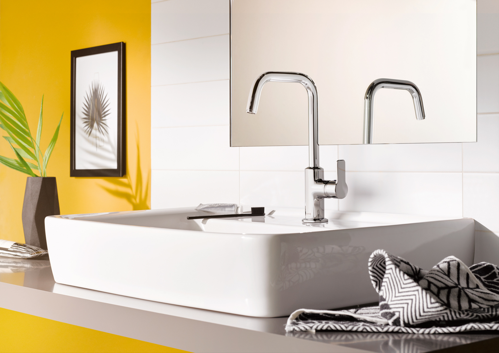 Kludi Pure&Easy bateria umywalkowa stojąca chrom 370240565