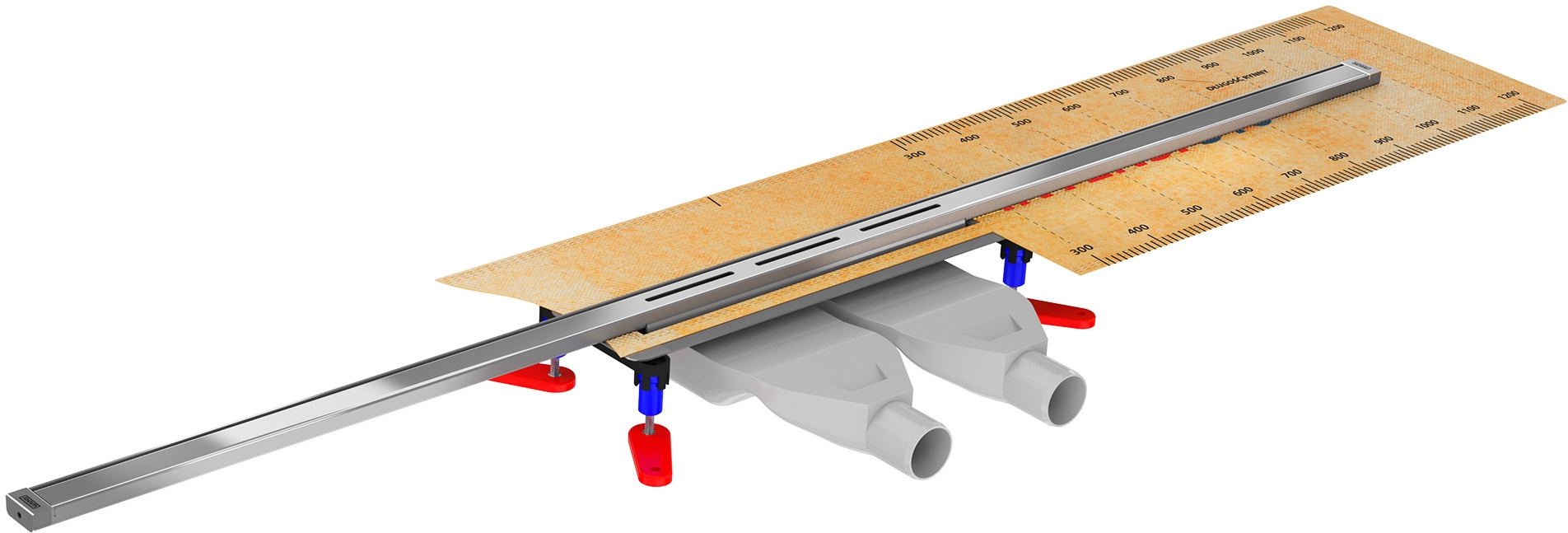 Wiper Intensi 316 odpływ prysznicowy 120 cm złoty 500.0210.48.120