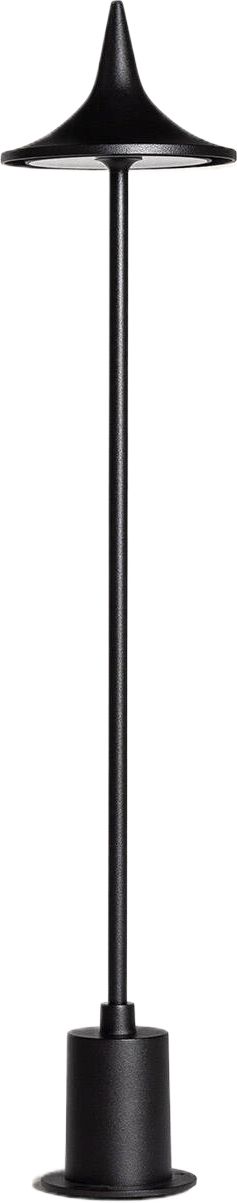 Abruzzo Brezza lampa stojąca zewnętrzna 1x6 W czarna ABR-SOB-6W