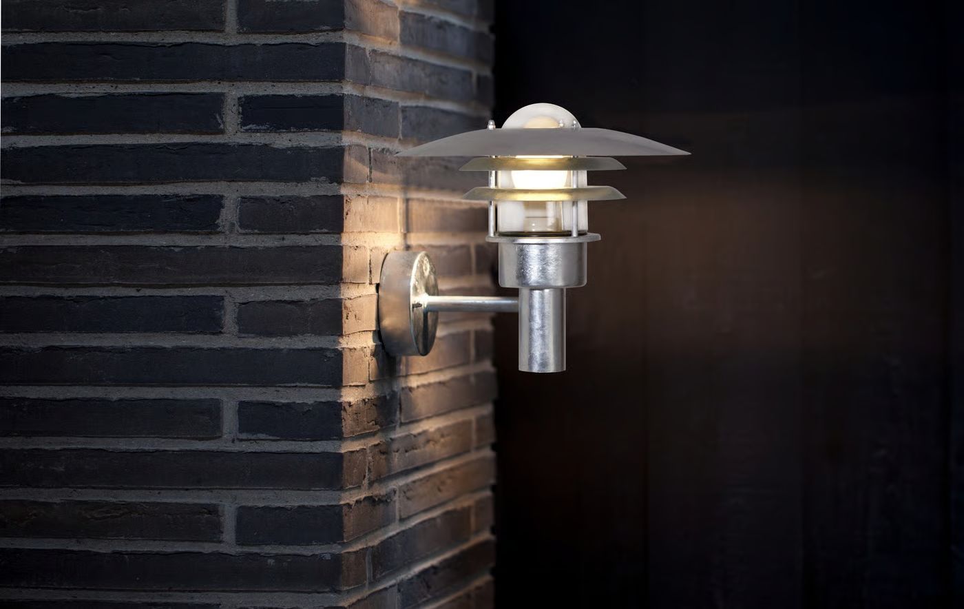 Nordlux Lønstrup kinkiet zewnętrzny 1x60 W ocynkowany 71411031