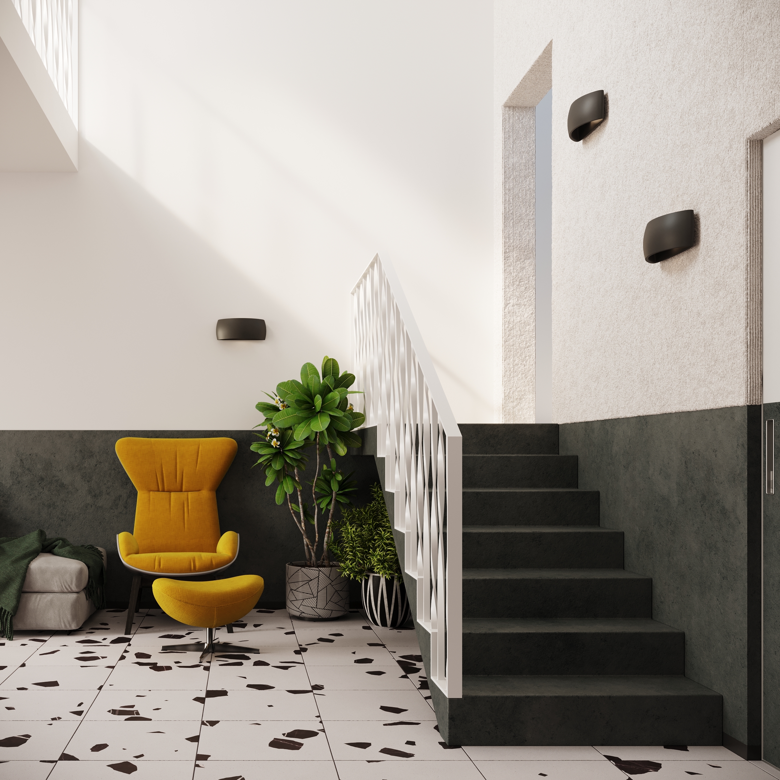 Sollux Lighting Pontius kinkiet 1x40W czarny SL.0876