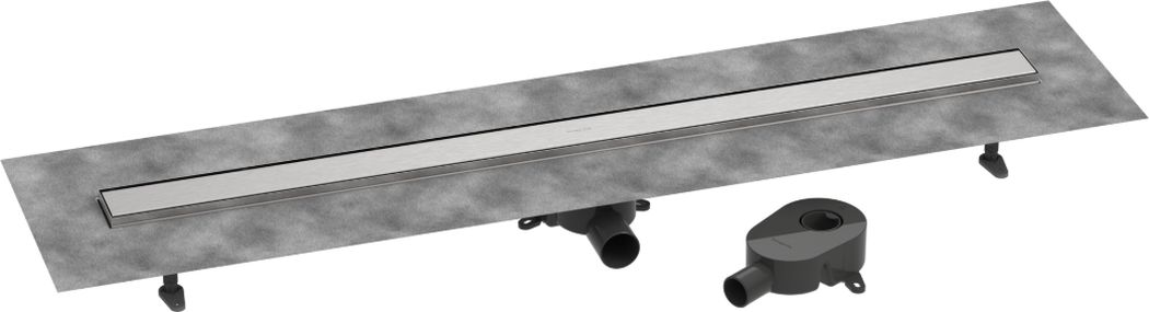 Hansgrohe RainDrain Go odpływ liniowy 90 cm kompletny stal szlachetna szczotkowana 56274800