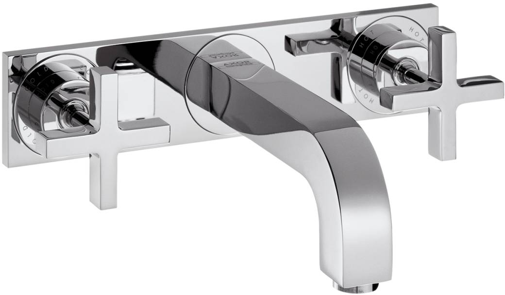 Axor Citterio bateria umywalkowa 3-otworowa podtynkowa EcoSmart chrom 39144000