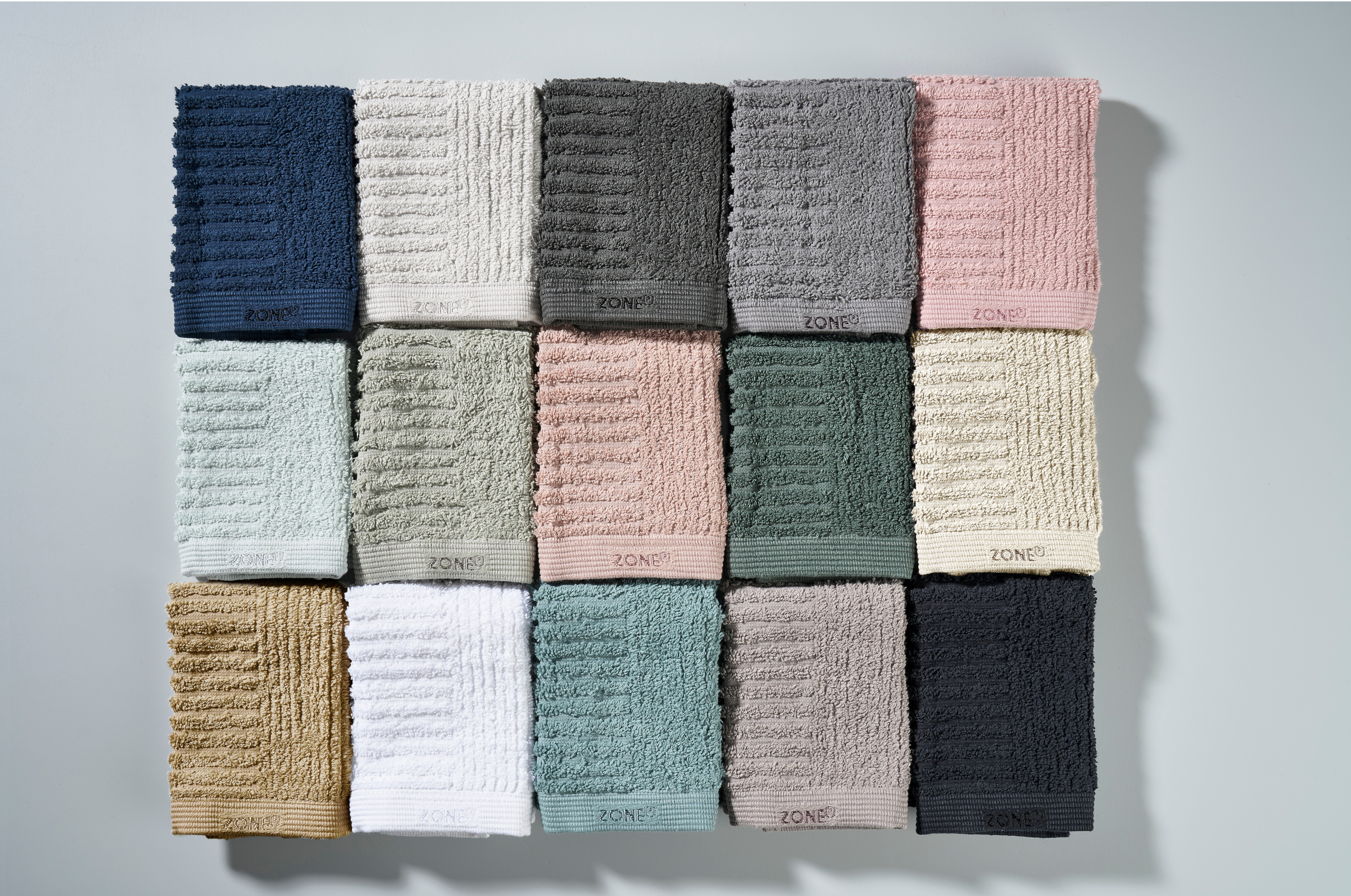Zone Denmark Classic ręcznik 30x30 cm bawełniany szary 330335