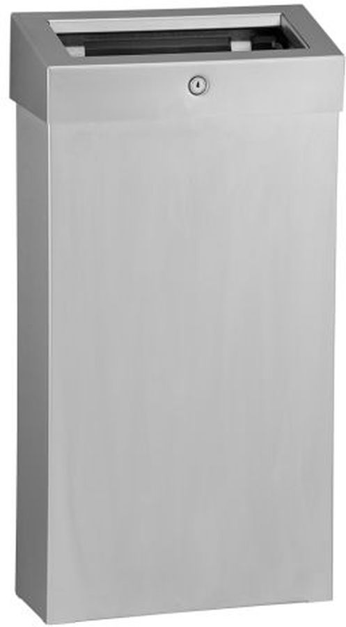 Merida Stella Slim Combo kosz na śmieci 15 l otwarty stal mat KSM109