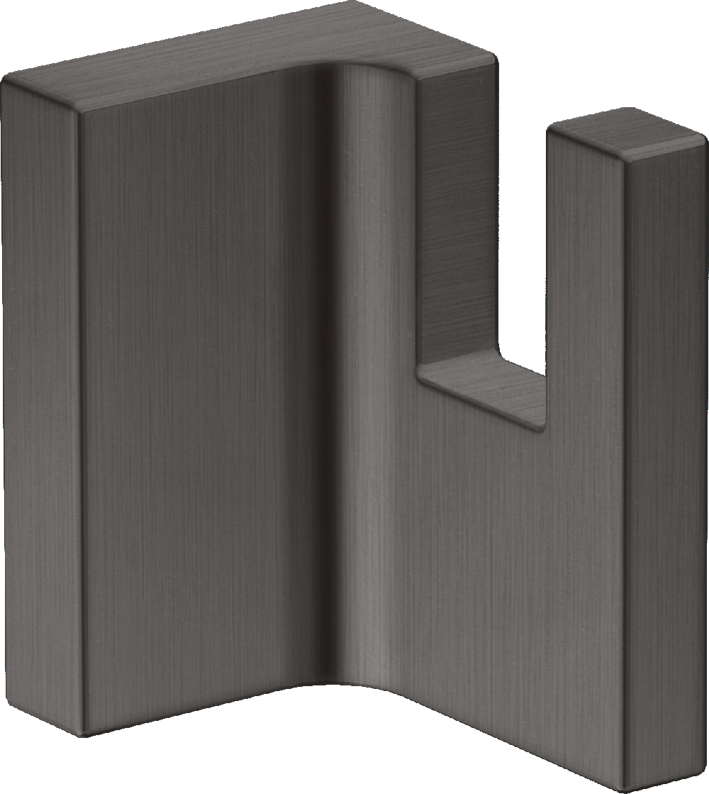 Axor Universal Rectangular wieszak na ręcznik czarny chrom szczotkowany 42611340