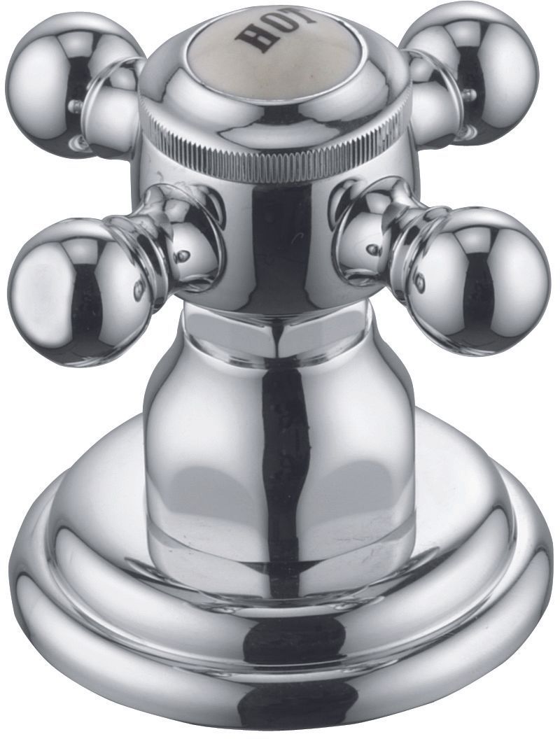 Kludi 1926 zawór boczny "Hot" chrom 518180520