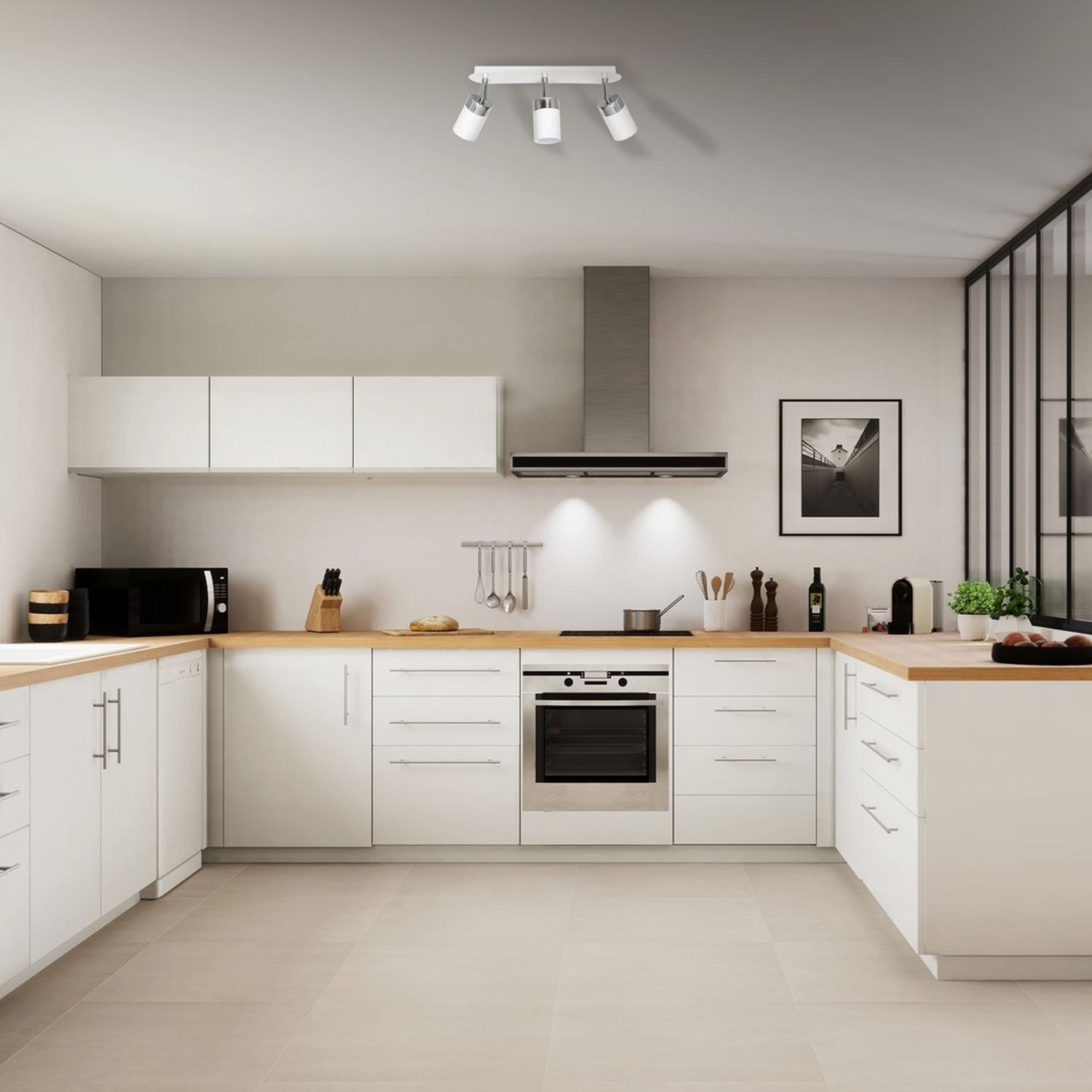 Milagro Joker lampa podsufitowa 3x8W biało/chrom MLP900 - Wysyłka w 24h