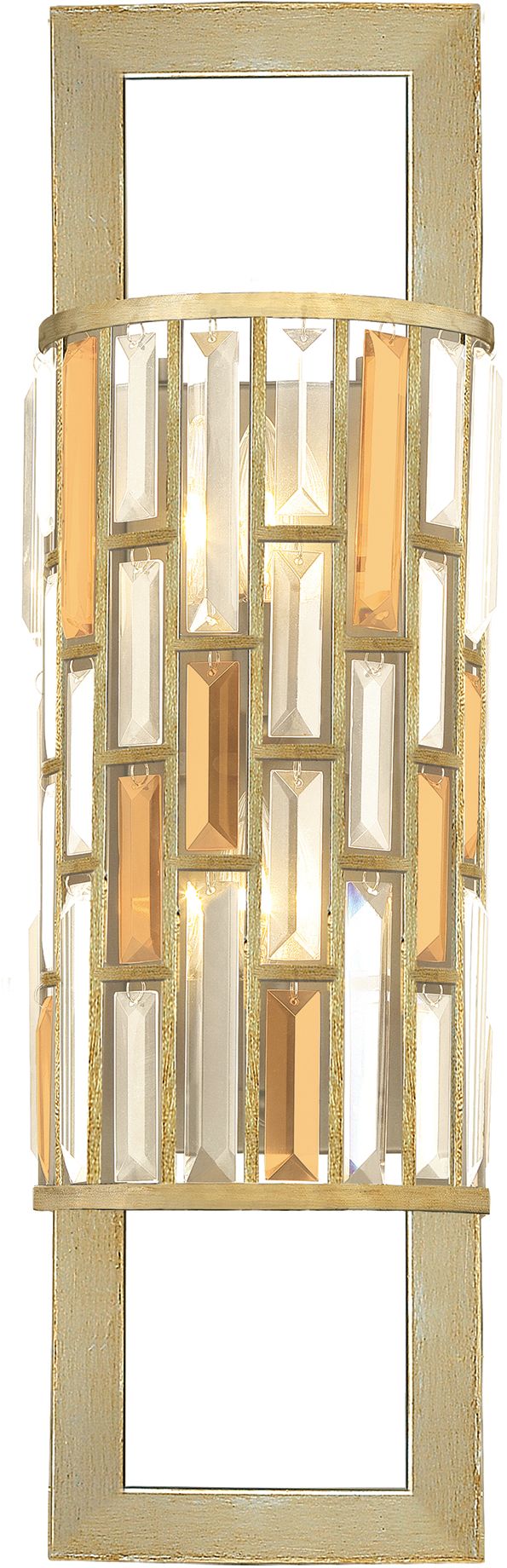 Elstead Lighting Gemma kinkiet 2x60 W srebrny HK-GEMMA2-B-SL