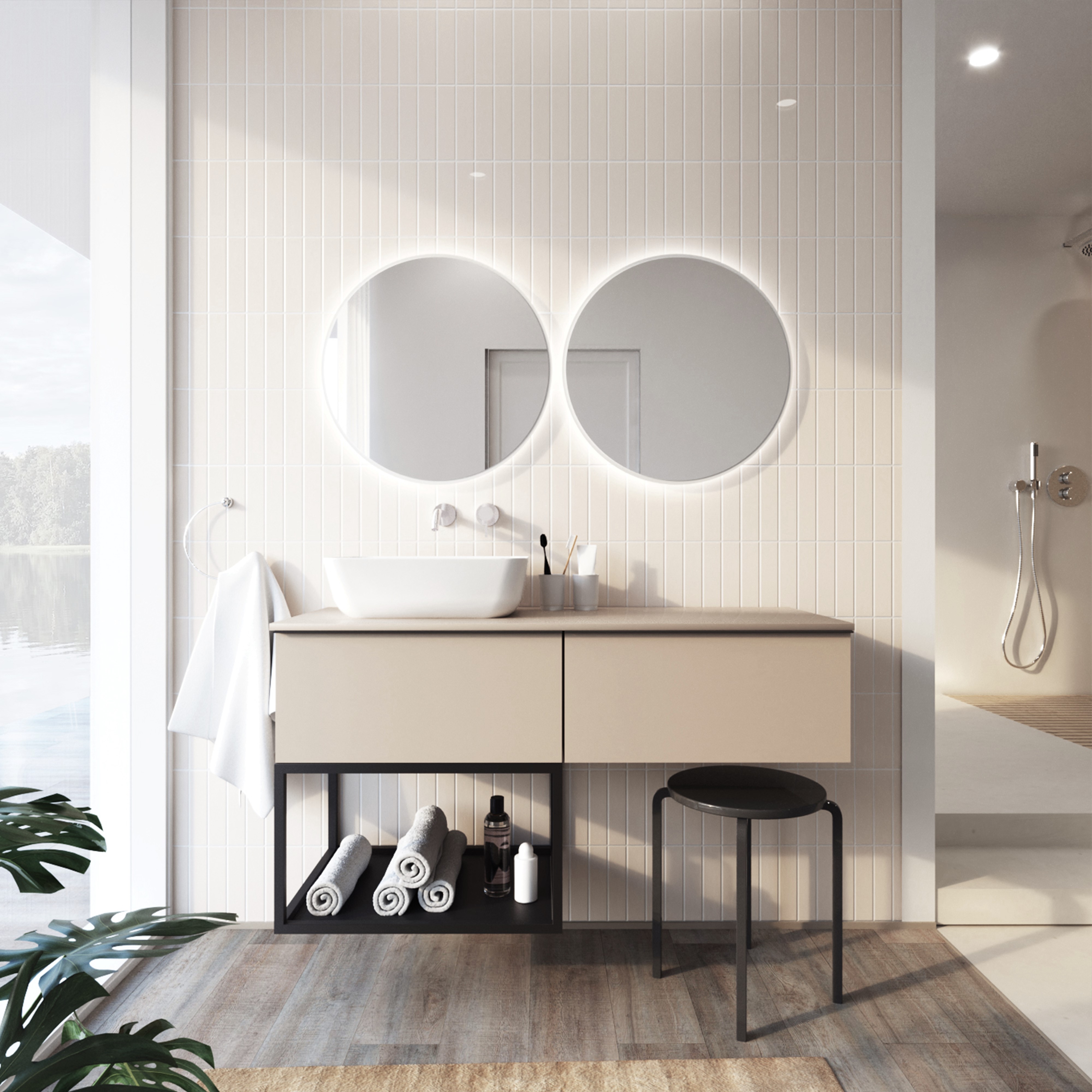 Elita Look szafka 60x44,9x28,1 cm podumywalkowa wisząca fume matt RE010603027020 - Wysyłka w 24h