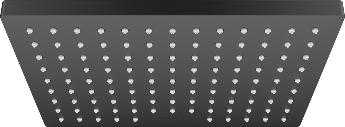 Hansgrohe Vernis Shape deszczownica 23x17 cm prostokątna czarny mat 26281670