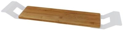 Riho półka wannowa bambusowa XL bambus/biały 207004