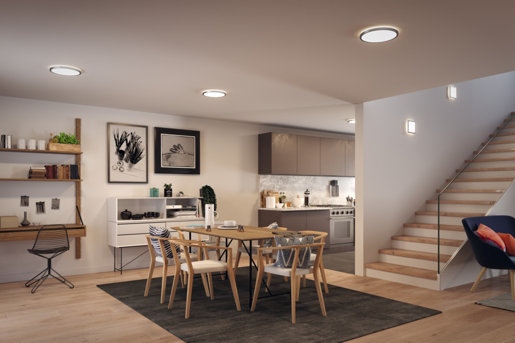 Paulmann Atria Shine plafon 1x16W LED chrom mat 71008